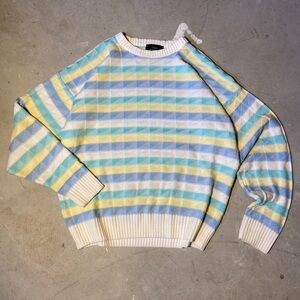 Sears Men's Pastel Knit Sweater